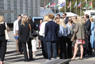 BM 78. & İklim Zirvesi 2023 hazırlıkları. New York, ABD: BM 78. Genel Kurulu (18) ve İklim Hırsı Zirvesi (20) hazırlıkları 18 Eylül 2023 tarihinden itibaren gerçekleşmektedir.