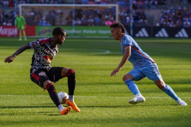16 Eylül 2023 - Yankee Stadyumu, New York, ABD: MLS Normal Sezon 2023 NYCFC - RBNY, Maç 29 / 34. New York City FC (New York City FC), New York Red Bulls (RBNY). 