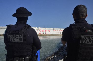 Natal (RN), 15 Eylül 2023 - 26. Yüzyılın sonundan itibaren Grafiti ile aydınlanan Tarihi Yapı Cezaevi