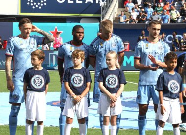 16 Eylül 2023 - New York, ABD: NYCFC ve New York Red Bulls arasındaki futbol maçı Yankees Stadı, Bronx, New York.