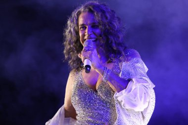 16 Eylül 2023: Simone, Sao Paulo 'daki Latin Amerika Anıtı' nda düzenlenen Coala Festivali 2023 'te