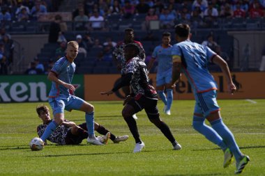 16 Eylül 2023 - Yankee Stadyumu, New York, ABD: MLS Normal Sezon 2023 NYCFC - RBNY, Maç 29 / 34. New York City FC (New York City FC), New York Red Bulls (RBNY). 