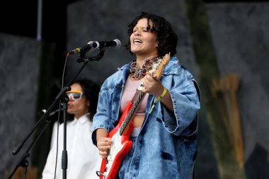 Sao Paulo (SP), Brezilya 09 / 15 / 2023 Şarkıcı Jadsa 'nın 15 Eylül 2023 tarihinde Sao Paulo' da düzenlenen Coala Festivali 2023 'te gerçekleştirdiği konser.. 