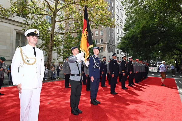 Septembre 2023 New York Usa Steuben Day Parade Germano Américain — Photo