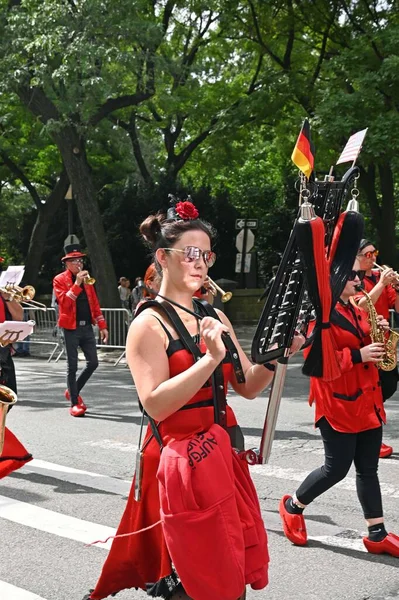 Septiembre 2023 Nueva York Estados Unidos Desfile Alemán Americano Del — Foto de Stock