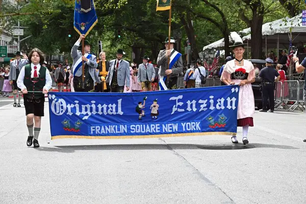 September 2023 New York Usa German American Steuben Day Parade — Stock Photo, Image