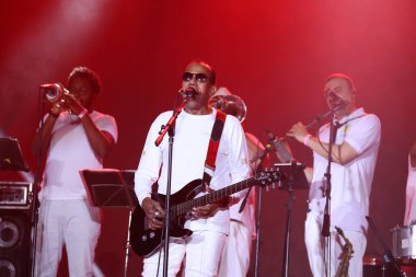 Sao Paulo (SP), 17 Eylül 2023: Jorge Ben Jors, Sao Paulo 'daki Latin Amerika Anıtı' nda düzenlenen 2023 Coala Festivali 'nde. 