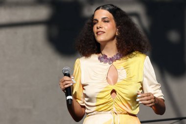 Sao Paulo (SP), Brezilya 09 / 17 / 2023 Marcos Valle Show, Joyce Moreno ve Ceu 'nun katılımıyla, 17 Eylül 2023 tarihinde Sao Paulo' daki Latin Amerika Anıtı 'nda düzenlenen 2023 Coala Festivali' ne katıldı..