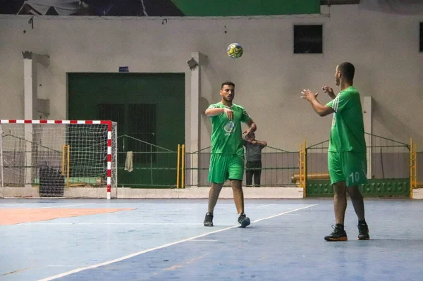 2023 Palestine Handball Cup Final Bureij Εναντίον Salah Σεπτεμβρίου 2023 — Φωτογραφία Αρχείου
