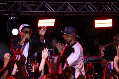 Sao Paulo (SP), Brezilya 09 / 18 / 2023 - Başrolde Lucas Peteado ve Juan Paiva, Claudinho ve Bochecha 'nın hikayesini anlatan 