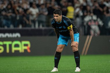 Sao Paulo (SP), Brezilya 09 / 18 / 2023 - BRASILEIRO ile CORINTHIANS maçı 18 Eylül 2023.