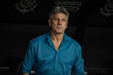 Sao Paulo (SP), Brezilya 09 / 18 / 2023 - BRASILEIRO ile CORINTHIANS maçı 18 Eylül 2023.