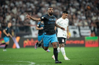 Sao Paulo (SP), Brezilya 09 / 18 / 2023 - BRASILEIRO ile CORINTHIANS maçı 18 Eylül 2023.