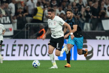 Sao Paulo (SP), Brezilya 09 / 18 / 2023 - BRASILEIRO ile CORINTHIANS maçı 18 Eylül 2023.