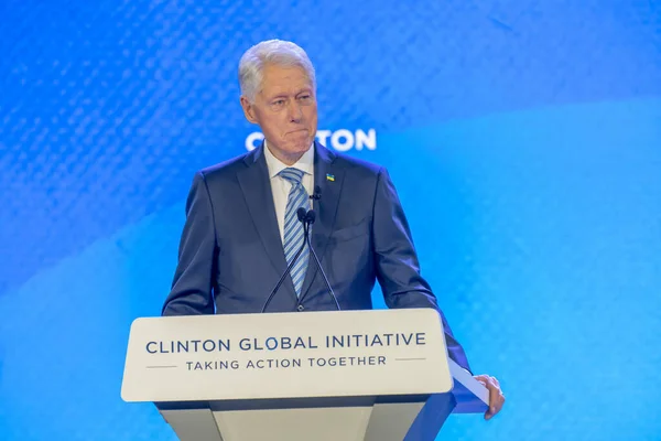 Spotkanie Clinton Global Initiative 2023 Września 2023 Nowy Jork Nowy — Zdjęcie stockowe