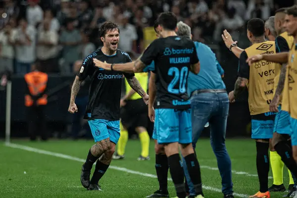 Sao Paulo (SP), Brezilya 09 / 18 / 2023 - BRASILEIRO ile CORINTHIANS maçı 18 Eylül 2023.