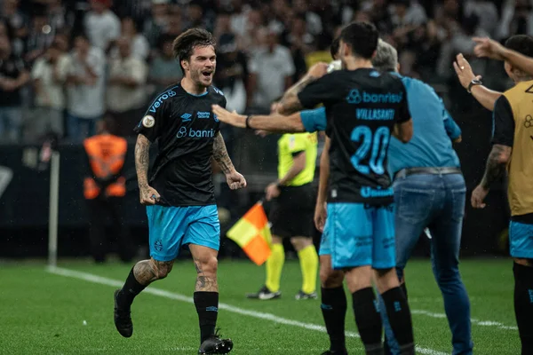 Sao Paulo (SP), Brezilya 09 / 18 / 2023 - BRASILEIRO ile CORINTHIANS maçı 18 Eylül 2023.