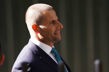 Malta Başbakanı Robert Abela, Bryant Park 'ta. 21 Eylül 2023, New York, ABD: Malta Başbakanı Robert Abela güne eşsiz bir diplomasi ve samimi sohbet karışımıyla başladı. 