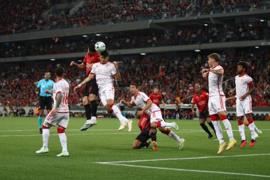CURITIBA (PR) Brazil 09 / 21 / 2023 - Brezilya Şampiyonası 'nın 24. turu için bu Perşembe, Athletico PR ve Internacional arasındaki maçın ön gösterimi. 