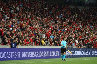 CURITIBA (PR) Brazil 09 / 21 / 2023 - Brezilya Şampiyonası 'nın 24. turu için bu Perşembe, Athletico PR ve Internacional arasındaki maçın ön gösterimi.
