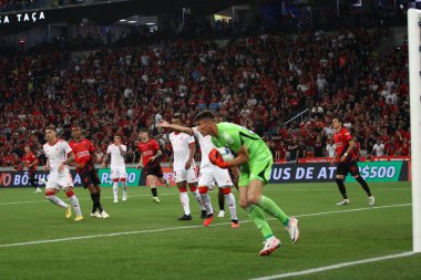 CURITIBA (PR) Brazil 09 / 21 / 2023 - Brezilya Şampiyonası 'nın 24. turu için bu Perşembe, Athletico PR ve Internacional arasındaki maçın ön gösterimi. 