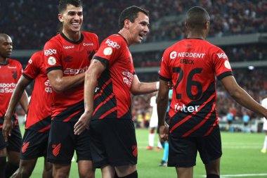 CURITIBA (PR) Brazil 09 / 21 / 2023 - Atlhetico PR 'ın bu Perşembe günü Athletico PR ve Internacional arasında oynanan maçta 26.)