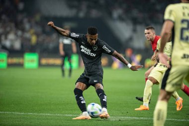 Sao Paulo (SP), Brezilya 09 / 22 / 2023 - BRAZILEIRO 'nun CORINTHIANS' a karşı Sao Paulo 'nun doğu yakası, bu Cuma, 22 Eylül 2023. 