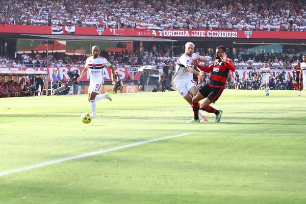 Ász Paulo Brazília 2023 2023 Copa Brasil Utolsó Meccsének Dobása — Stock Fotó