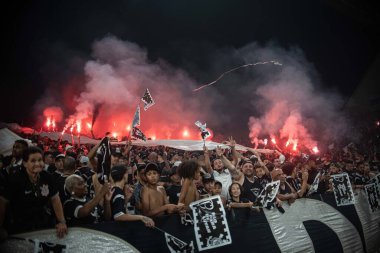 Sao Paulo (SP), 09 / 26 / 2023 - Sao Paulo 'nun SuLAMERICANA / CORINTHIANS doğu bölgesi, bu Salı, 26 Eylül 2023. (Fotoğraf: Ronaldo Barreto / Thenews2 / Depozito Fotoğrafları) 