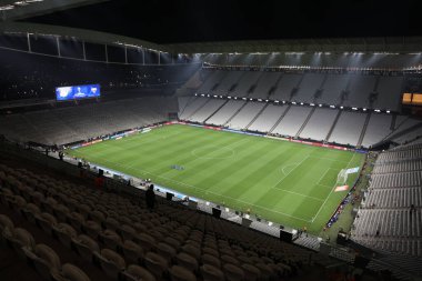 Sao Paulo (SP), 09 / 26 / 2023 - Americana vs Corinthians maçı, Sao Paulo 'nun doğu bölgesinde, bu Salı, 26 Eylül 2023