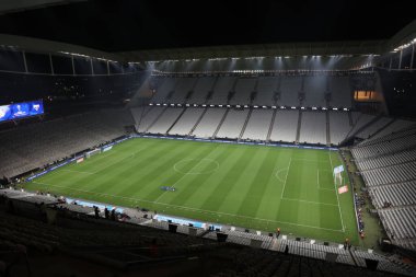 Sao Paulo (SP), 09 / 26 / 2023 - Americana vs Corinthians maçı, Sao Paulo 'nun doğu bölgesinde, bu Salı, 26 Eylül 2023