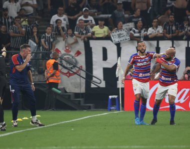 Sao Paulo (SP), 09 / 26 / 2023 - Americana vs Corinthians maçı, Sao Paulo 'nun doğu bölgesinde, bu Salı, 26 Eylül 2023