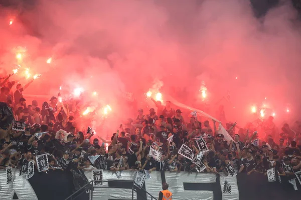 Sao Paulo 2023 Americká Corinthians Zápas Quimca Areně Východní Zóně — Stock fotografie