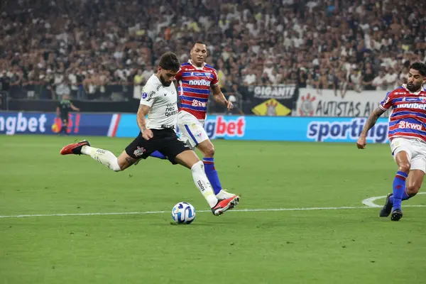 Sao Paulo (SP), 09 / 26 / 2023 - Americana vs Corinthians maçı, Sao Paulo 'nun doğu bölgesinde, bu Salı, 26 Eylül 2023