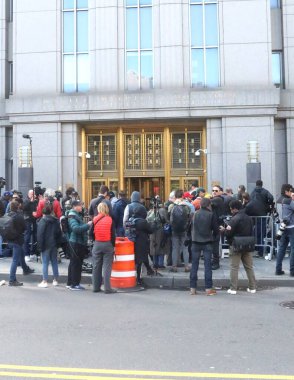 Senatör Bob Menendez New York 'taki Manhattan Federal Mahkemesi' nde. 27 Eylül 2023, New York, ABD: New Jersey Demokrat Sen. Bob Menendez ve eşi Nadine Menendez, 27 Eylül Çarşamba günü Manhattan Federal Mahkemesi 'ne geldiler.) 