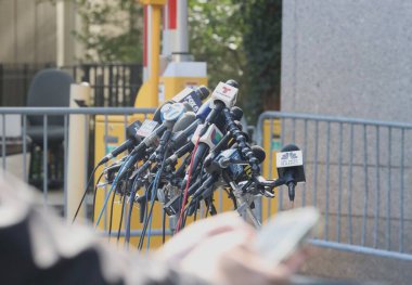 Senatör Bob Menendez New York 'taki Manhattan Federal Mahkemesi' nde. 27 Eylül 2023, New York, ABD: New Jersey Demokrat Sen. Bob Menendez ve eşi Nadine Menendez, 27 Eylül Çarşamba günü Manhattan Federal Mahkemesi 'ne geldiler.) 