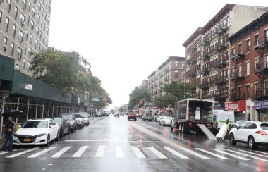 29 Eylül 2023 - New York, ABD: New York 'ta Şiddetli Yağmur ve Sel. Şiddetli sağanak yağış ve sel nedeniyle New York 'ta acil durum ilan edildi.