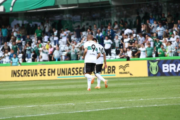 Curitiba 2023 Football Brazilian Championship 2023 Coritiba Second Goal Scored — Stock Photo, Image
