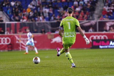 (SPO) 2023 MLS Normal Sezon New York Red Bulls Chicago Fire FC 'ye karşı. 30 Eylül 2023, Harrison, New Jersey: New Jersey Red Bull Arena 'da bugün oynanan futbol maçında New York Red Bulls ve Chicago Fire FC arasında, Chicago Fire FC, güvenli