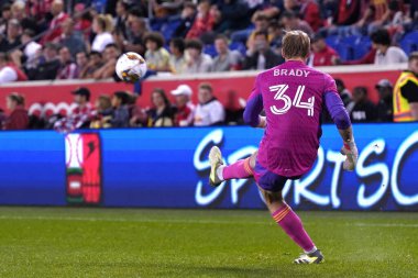 (SPO) 2023 MLS Normal Sezon New York Red Bulls Chicago Fire FC 'ye karşı. 30 Eylül 2023, Harrison, New Jersey: New Jersey Red Bull Arena 'da bugün oynanan futbol maçında New York Red Bulls ve Chicago Fire FC arasında, Chicago Fire FC, güvenli