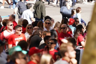 86. Geleneksel Polaski Günü Geçidi. 01 Ekim 2023, New York, ABD: 1 Ekim 2023 'te New York' ta düzenlenen 86. Geleneksel Pulaski Günü, Polonya ve Amerika 'nın ortak değerlerine saygılarını sunan canlı bir kutlamadır..