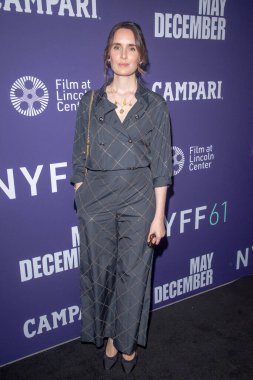 61. New York Film Festivali - Mayıs, ABD - 29 Eylül 2023: Sophie Mas, New York 'taki Alice Tully Hall, Lincoln Center' da düzenlenen 61. New York Film Festivali sırasında Mayıs ayının kırmızı halısına katıldı.. 