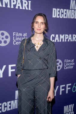 61. New York Film Festivali - Mayıs, ABD - 29 Eylül 2023: Sophie Mas, New York 'taki Alice Tully Hall, Lincoln Center' da düzenlenen 61. New York Film Festivali sırasında Mayıs ayının kırmızı halısına katıldı.. 