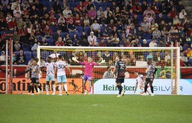30 Eylül 2023 - Harrison New Jersey, ABD: Red Bulls ve Chicago Fire arasında Red Bulls Arena, Harrison, New Jersey 'de futbol maçı. 