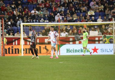 30 Eylül 2023 - Harrison New Jersey, ABD: G. Koutsias (Chicago), New York Red Bulls ve Chicago Fire arasındaki futbol maçında Red Bulls Arena, Harrison, New Jersey 'de golünü kutladı.. 