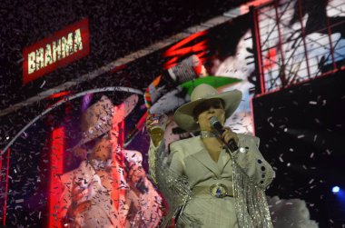 JAGUARIUNA (SP), 09 / 30 / 2023 - FESTIVAL / RODEIO / JAGUARIUNA / 2023 / SP - Şarkıcılar Maiara ve Maraisa, Ana Castela, Bruno ve Marrone ve diğerlerinin de katıldığı 2023 Jaguariuna Rodeio festivali.