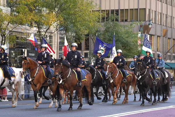 Doroczna Parada Dnia Polaskiego Października 2023 Nowy Jork Usa Doroczna — Zdjęcie stockowe