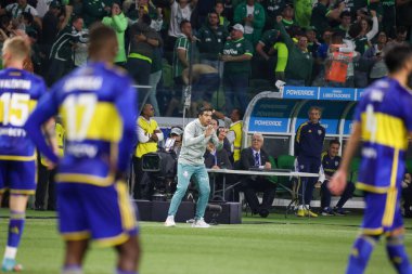 Sao Paulo (SP), 10 Ekim 2023 - CONMEBOL Libertadores 2023, Sao Paulo 'nun batısındaki Allianz Parque' da düzenlendi..