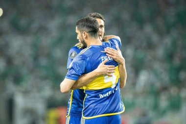 Sao Paulo (SP), 10 Ekim 2023 - Sao Paulo 'nun batısındaki Allianz Parque' da düzenlenen Football 2023 'ün LIBERTADORES / PALMEIRAS. 