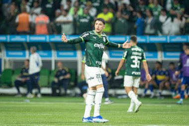 Sao Paulo (SP), 10 / 05 / 2023 - Sao Paulo 'nun batısındaki Allianz Parque' da düzenlenen LIBERTADORES / PALMEIRAS, bu Perşembe, 10 Ekim 2023. (Fotoğraf: Ronaldo Barreto / Thenews2 / Depozito Fotoğrafları) 